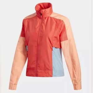 ADIDAS ID Women's Woven Shell Jacket - Coral